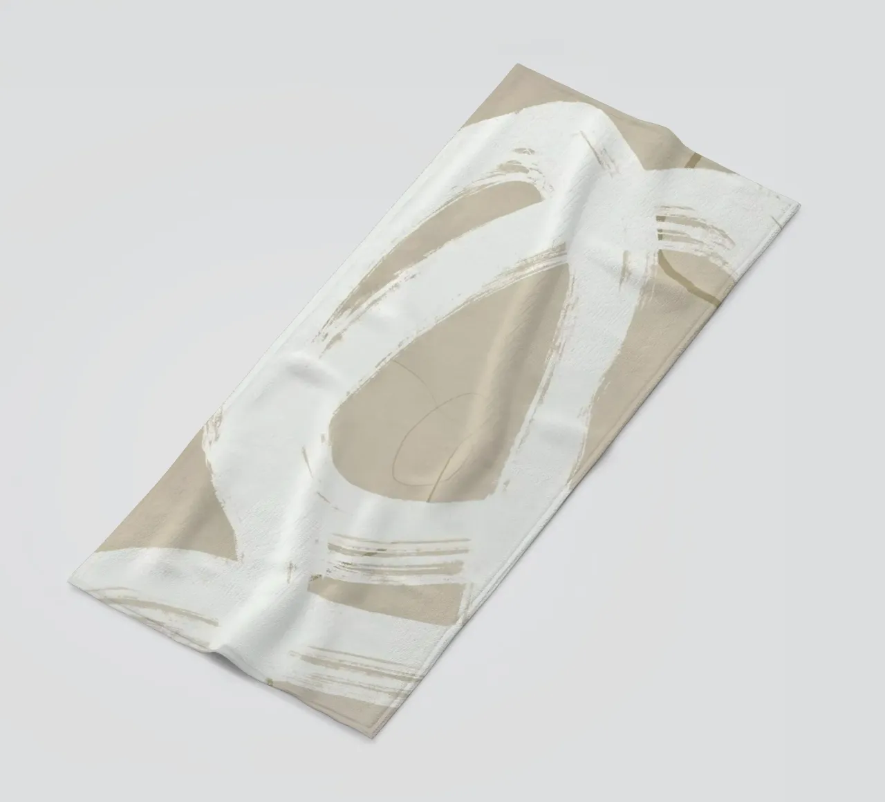 Kneeling beach towel by Graphite