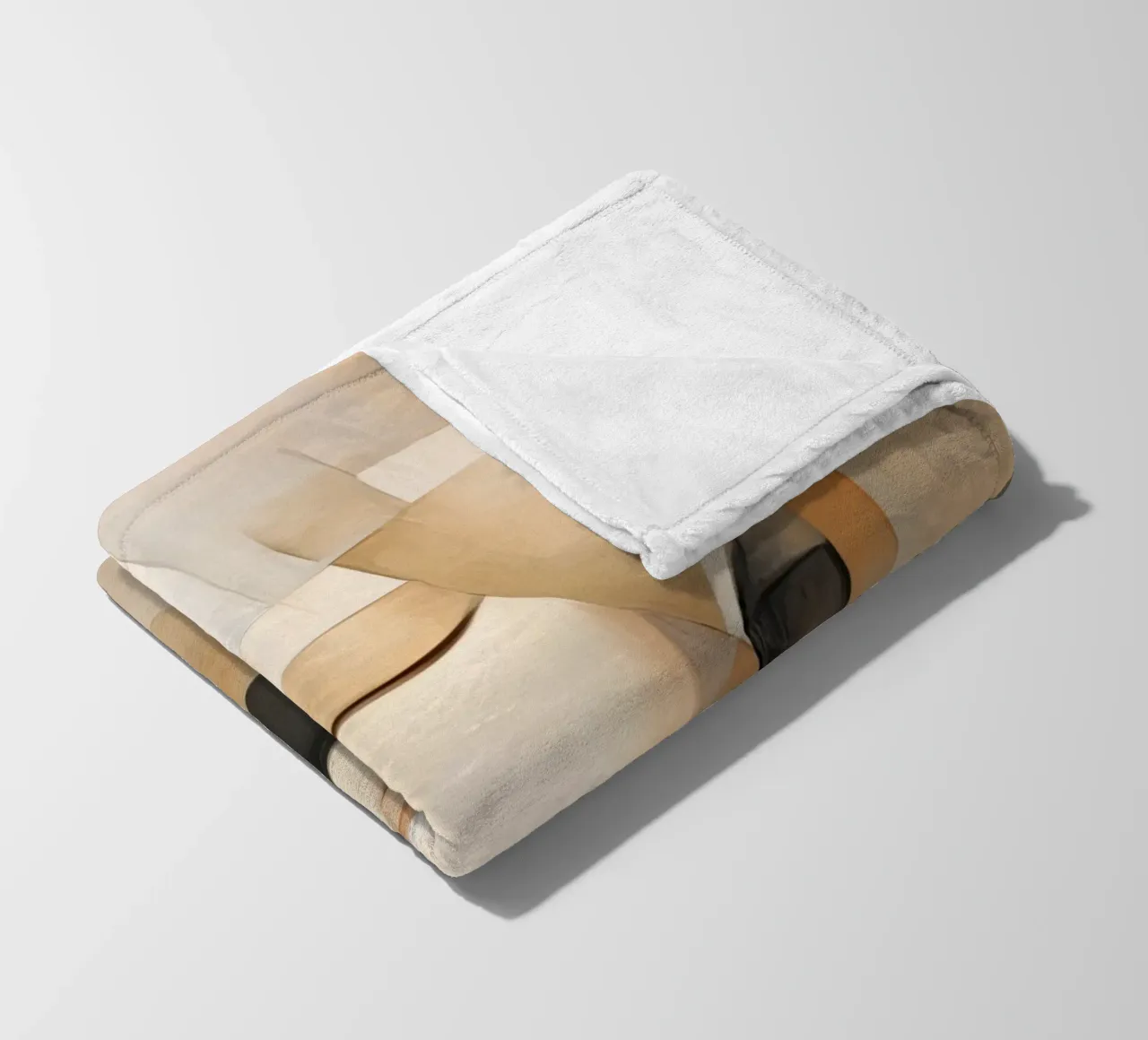 Abstract model 9 fleece blanket by Imagine