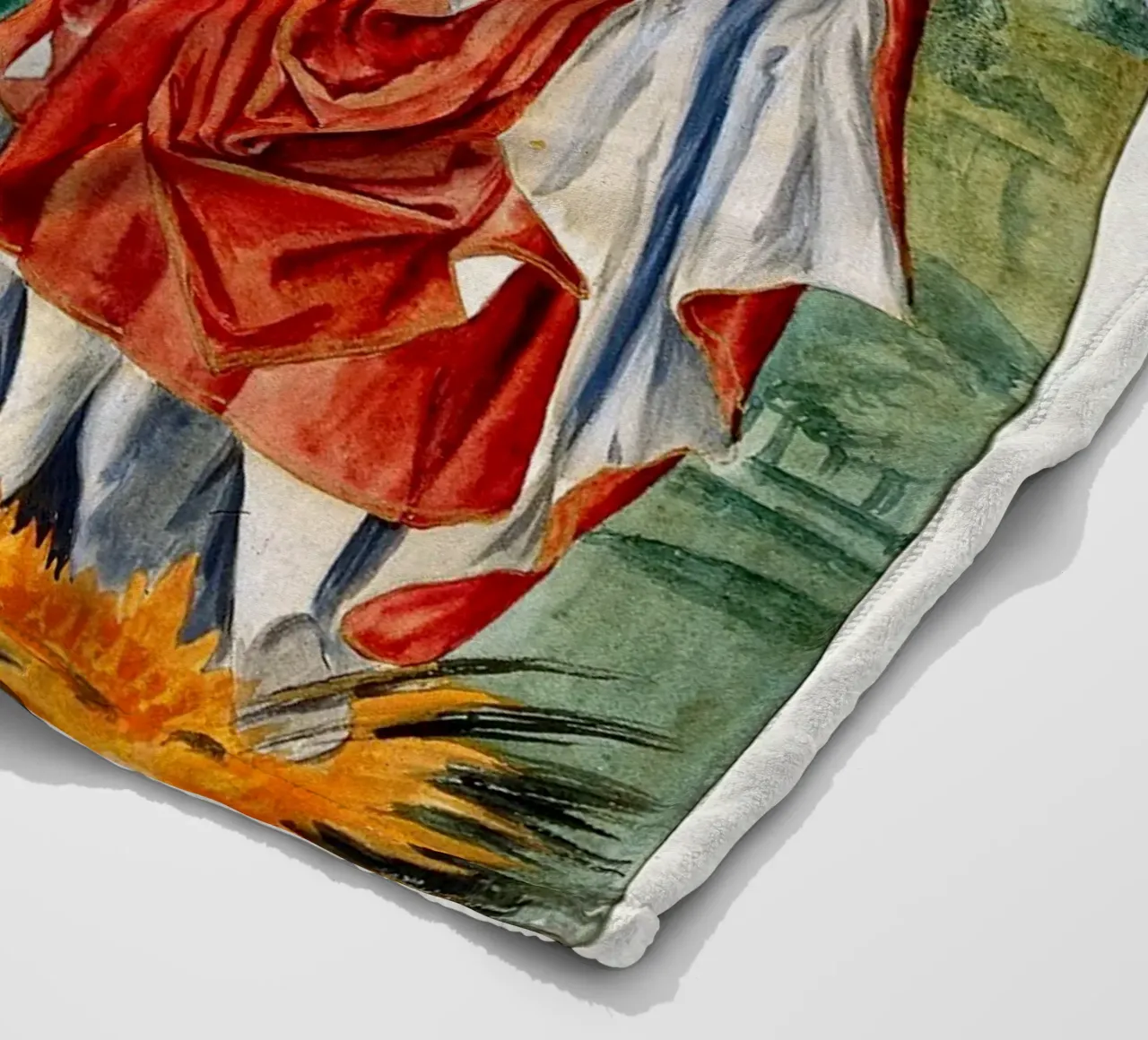 Hemelse vorsten: Maan Koningin & Zon Koning Kunst Print fleecedeken van Venus Art