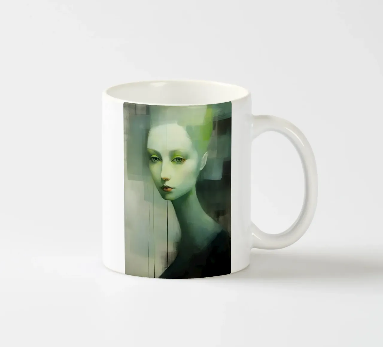 Modello astratto 8 tazza in ceramica da Imagine