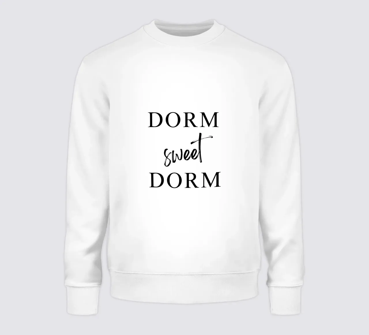 Dorm sweet Dorm felpa da typostudio