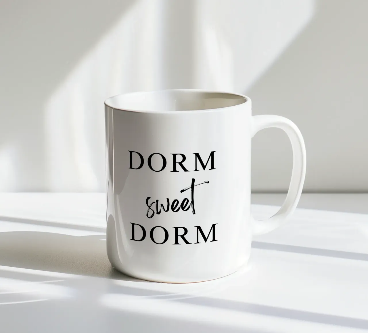 Dorm sweet Dorm tazza in ceramica da typostudio