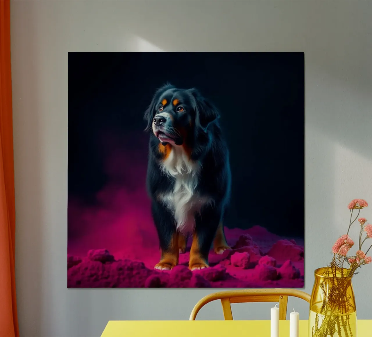 Le bouvier bernois coloré #201 poster de Yumis.Beargang.and.Me