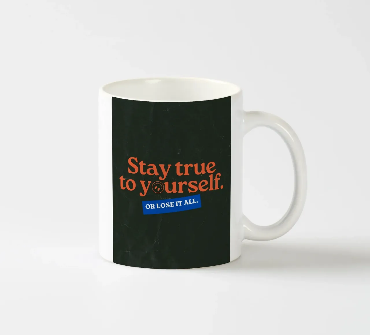 stay true tazza in ceramica da Ambition Wall