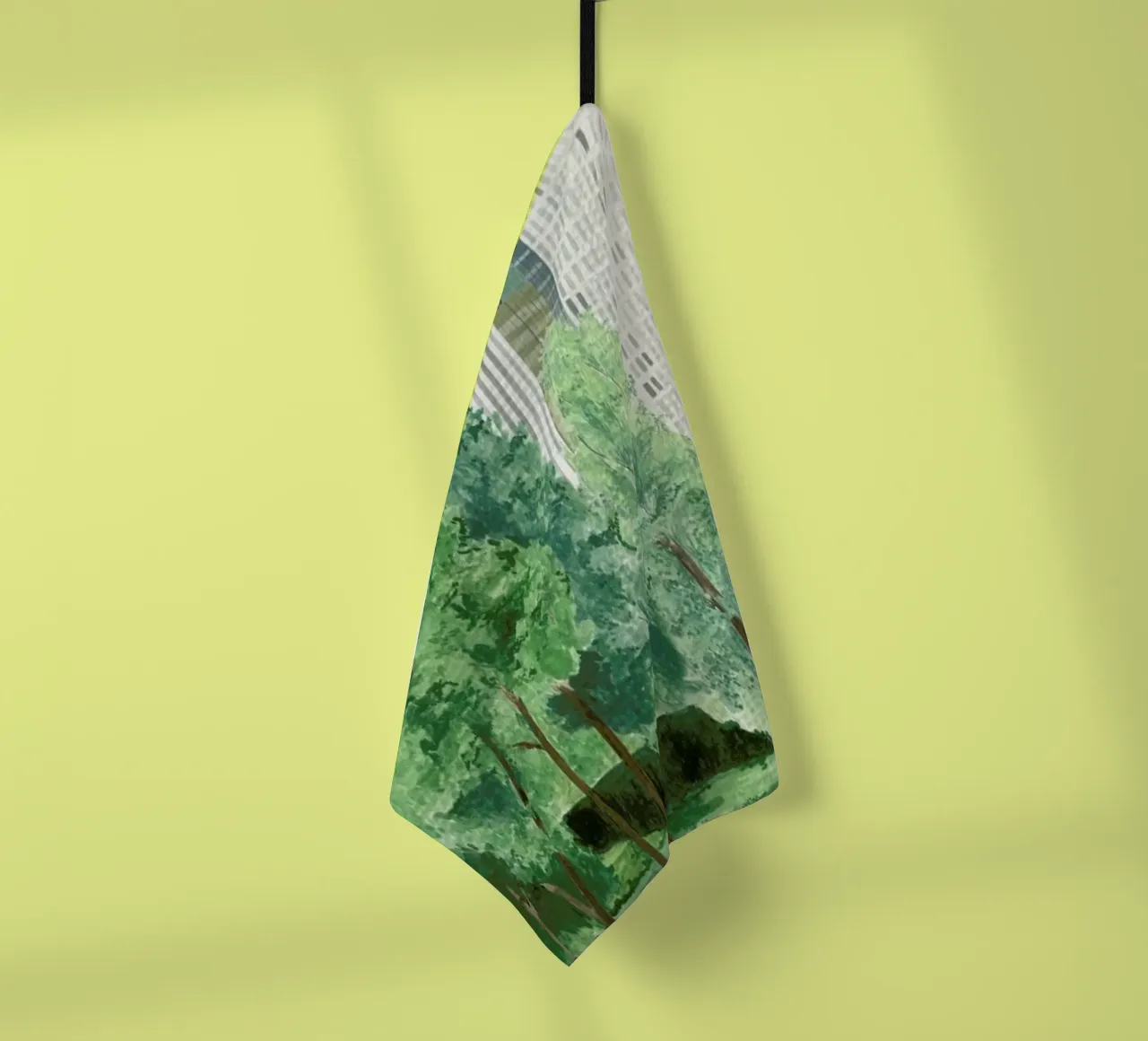 Central Park Geschirrtuch von Isabelle Vandeplassche