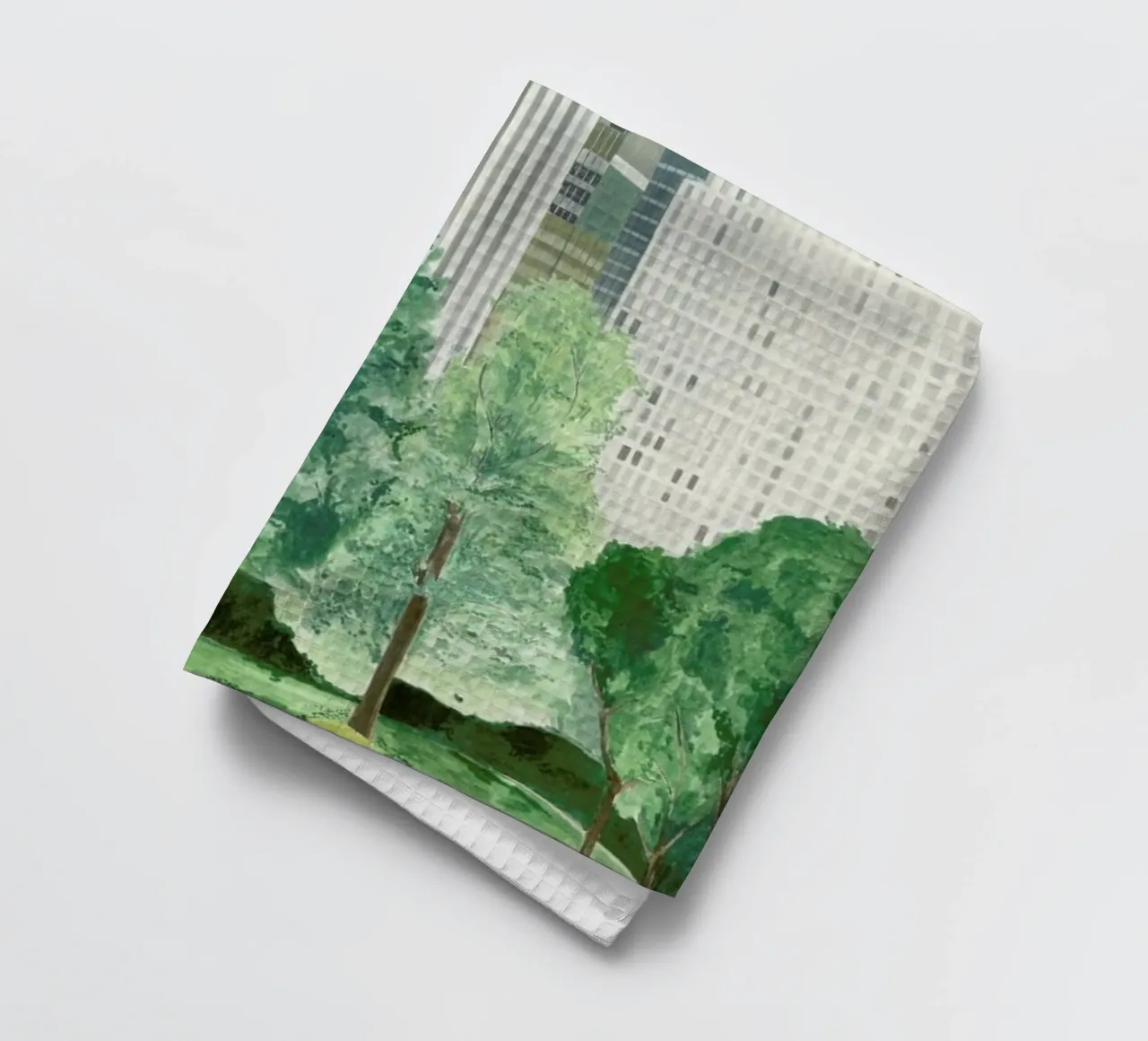 Central Park Geschirrtuch von Isabelle Vandeplassche