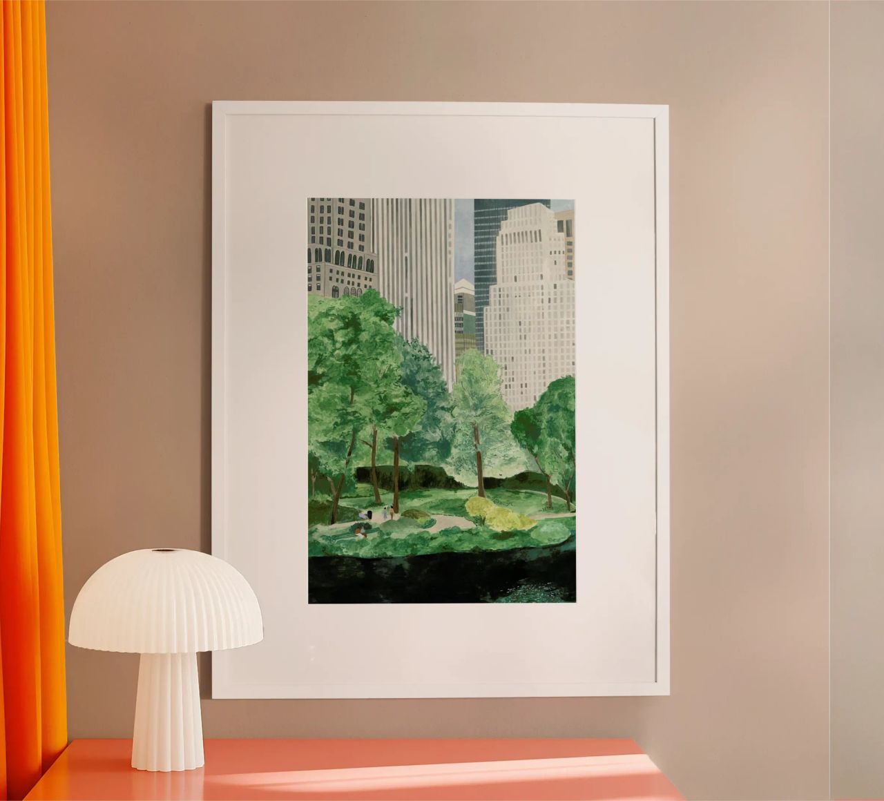 Central Park poster de Isabelle Vandeplassche