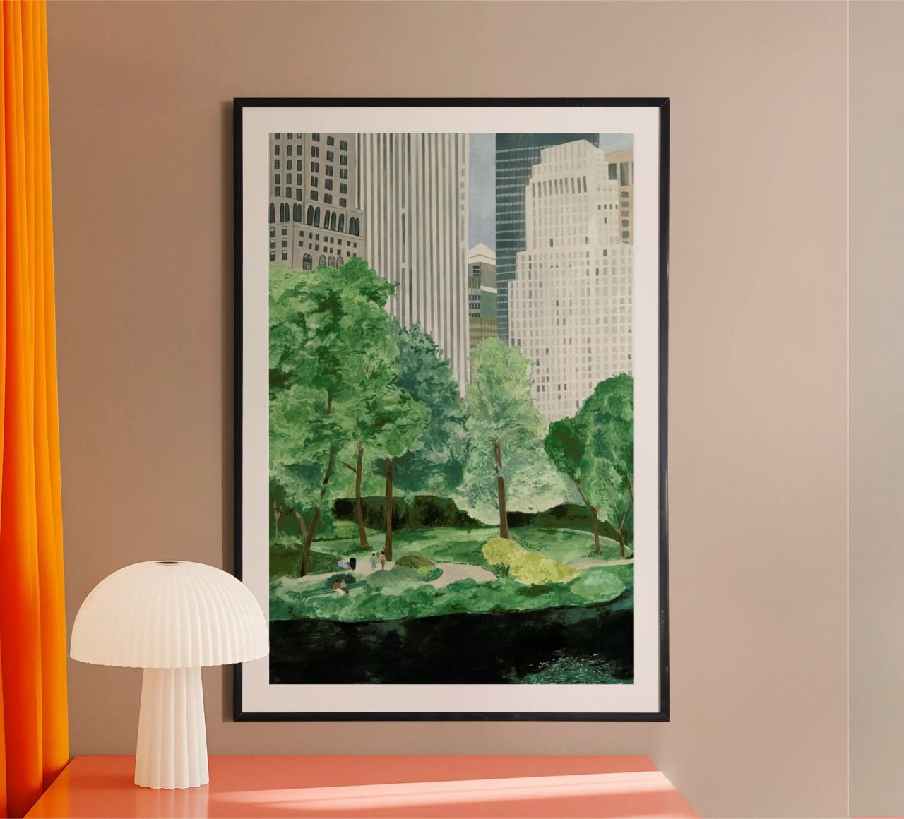 Central Park poster de Isabelle Vandeplassche