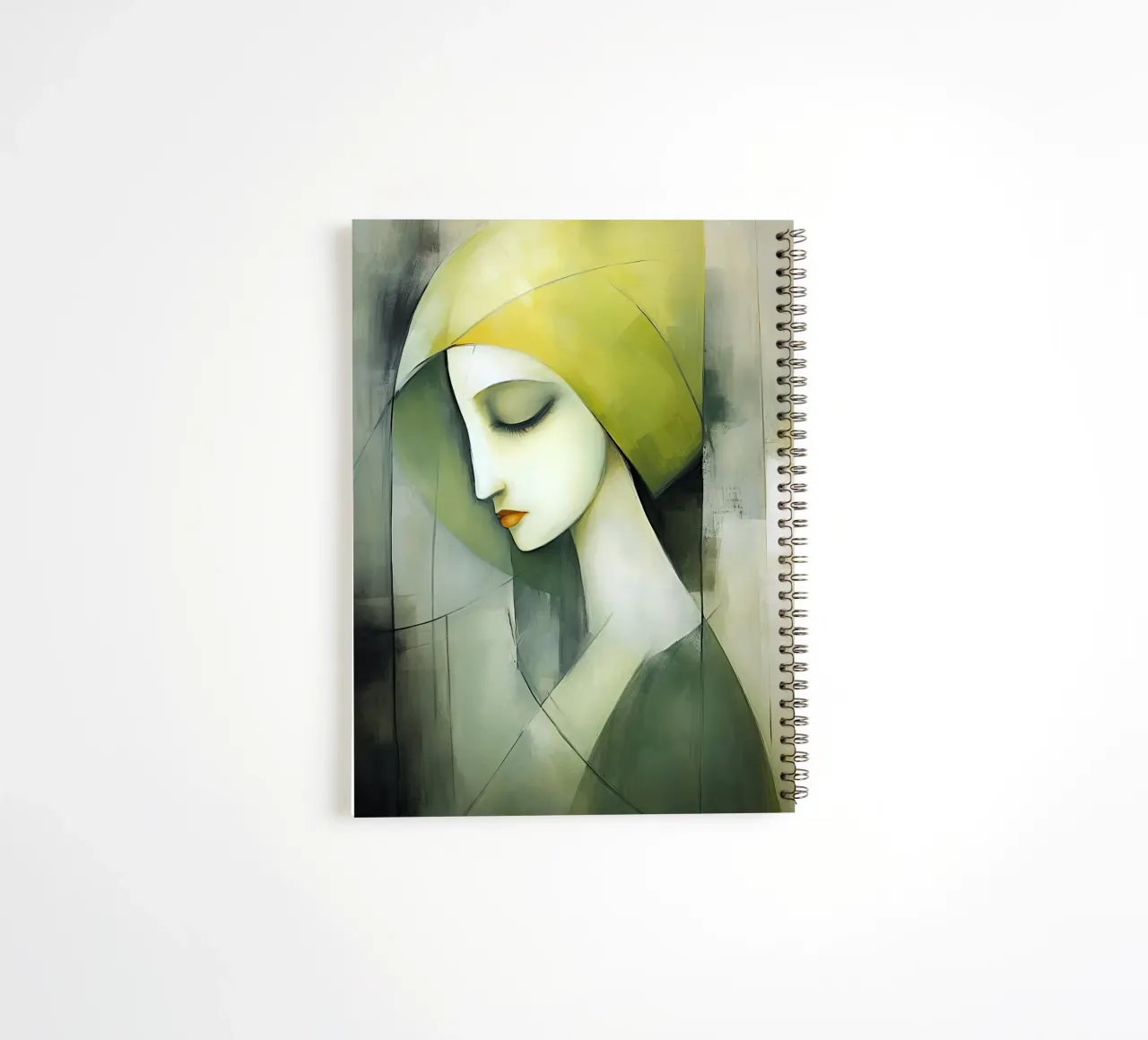 Abstract model 5 spiral notebook by Imagine