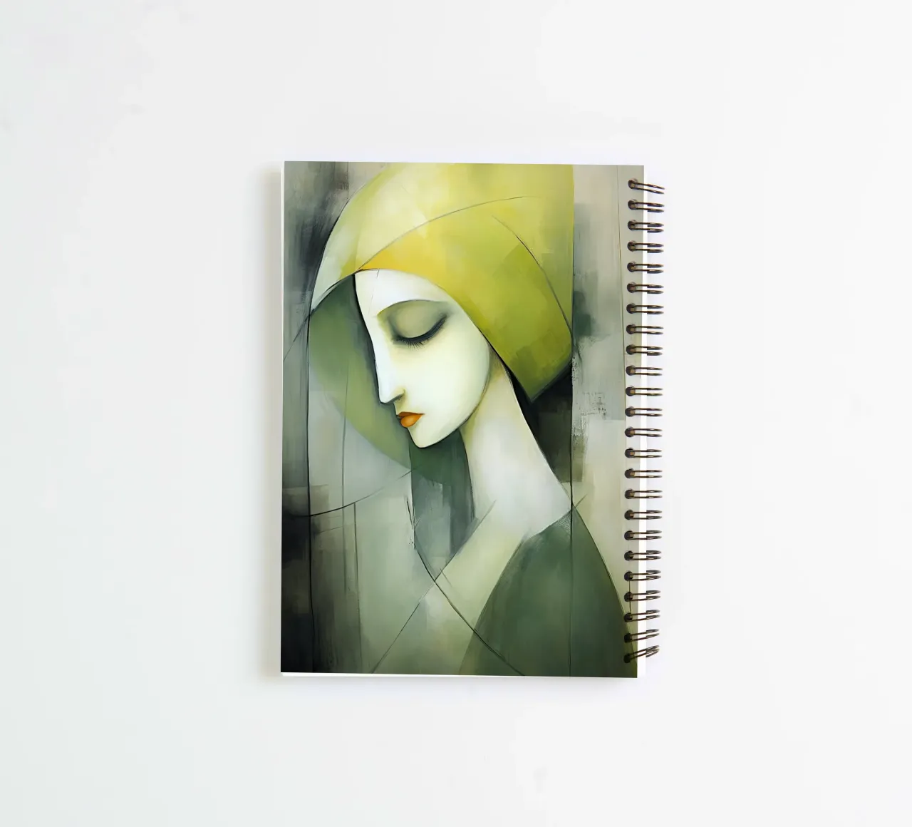 Abstract model 5 spiral notebook by Imagine