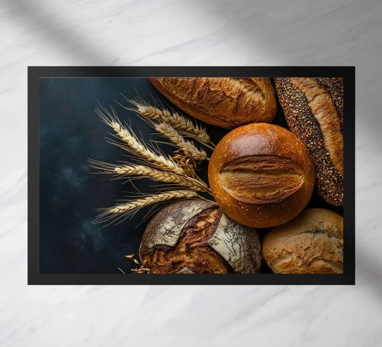 bread doormat by Luke Yaeger