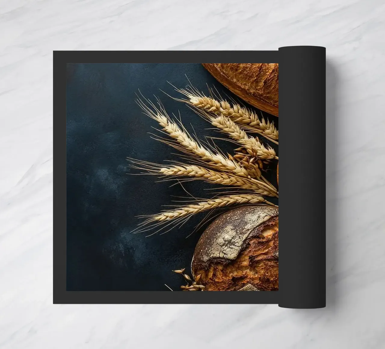 bread doormat by Luke Yaeger