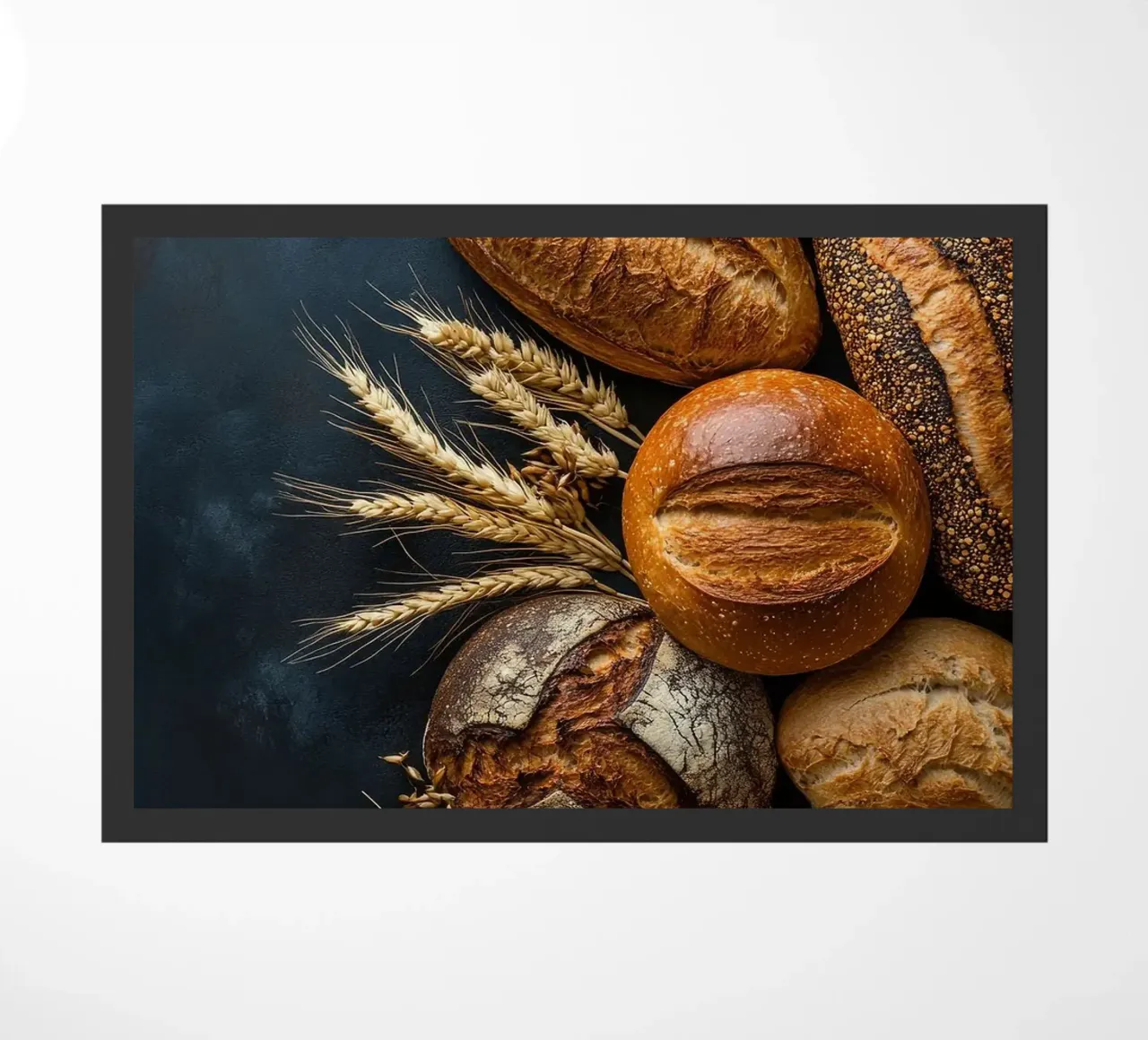 bread doormat by Luke Yaeger