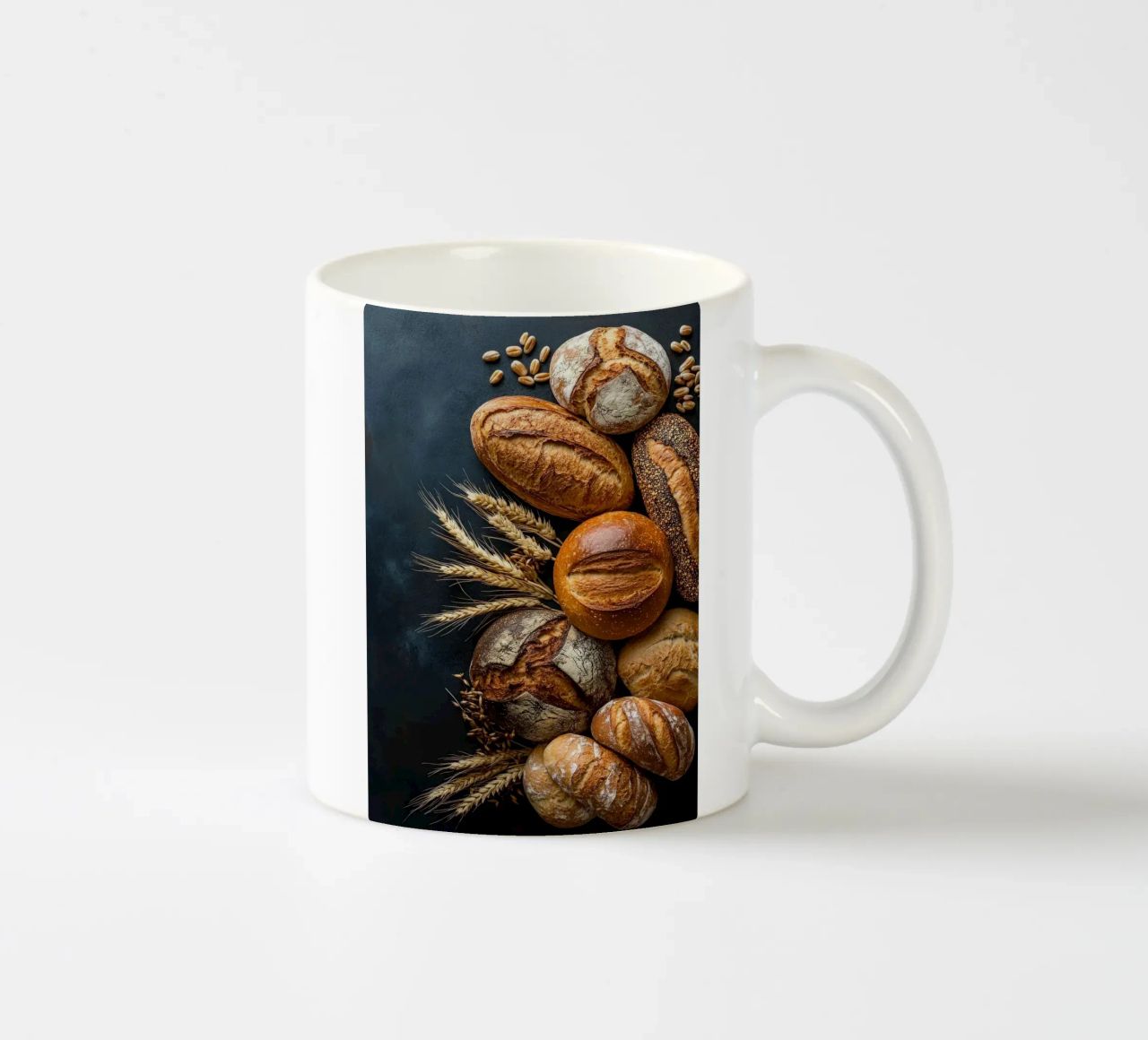 pane tazza in ceramica da Luke Yaeger