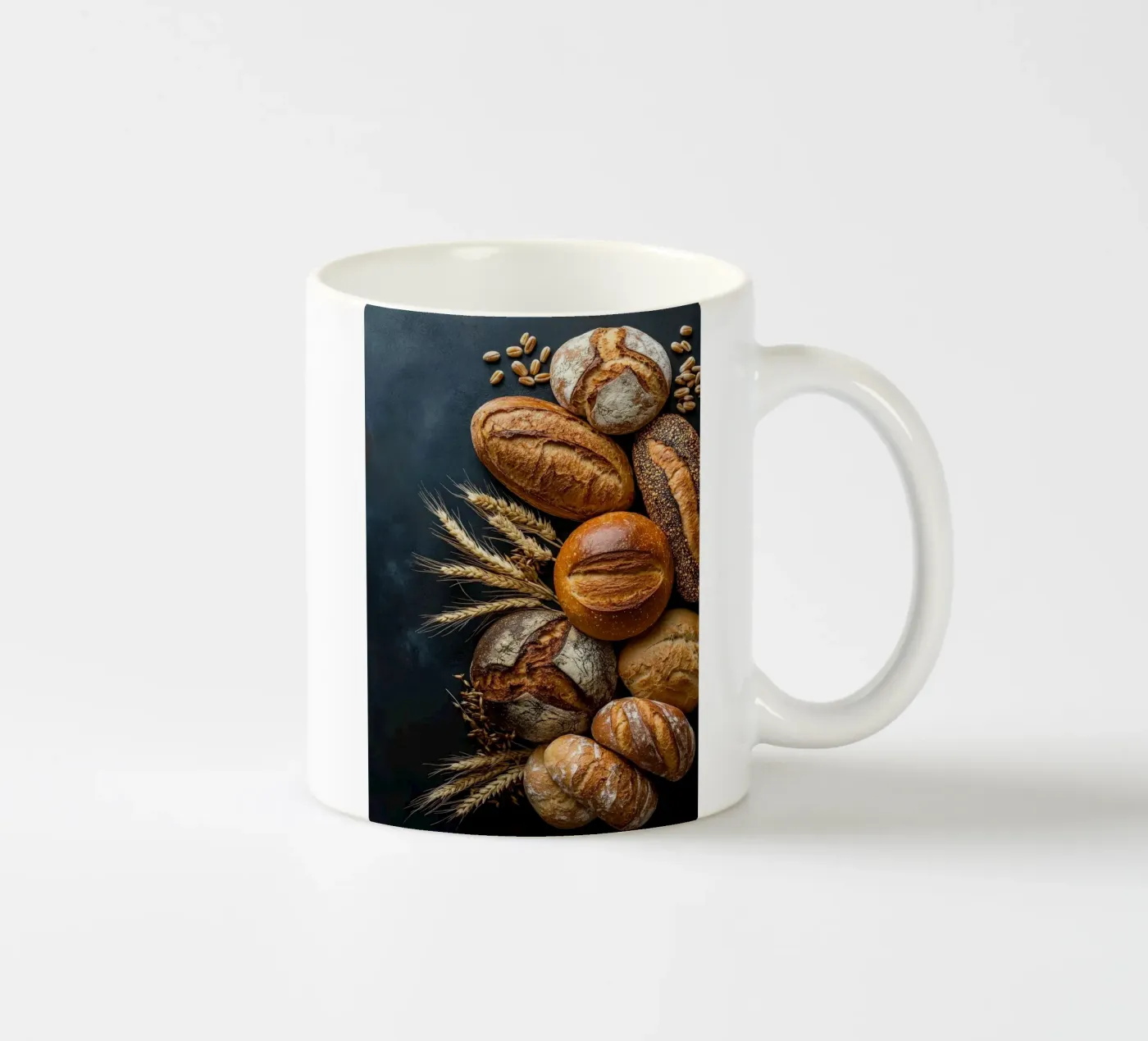 bread ceramic mug by Luke Yaeger