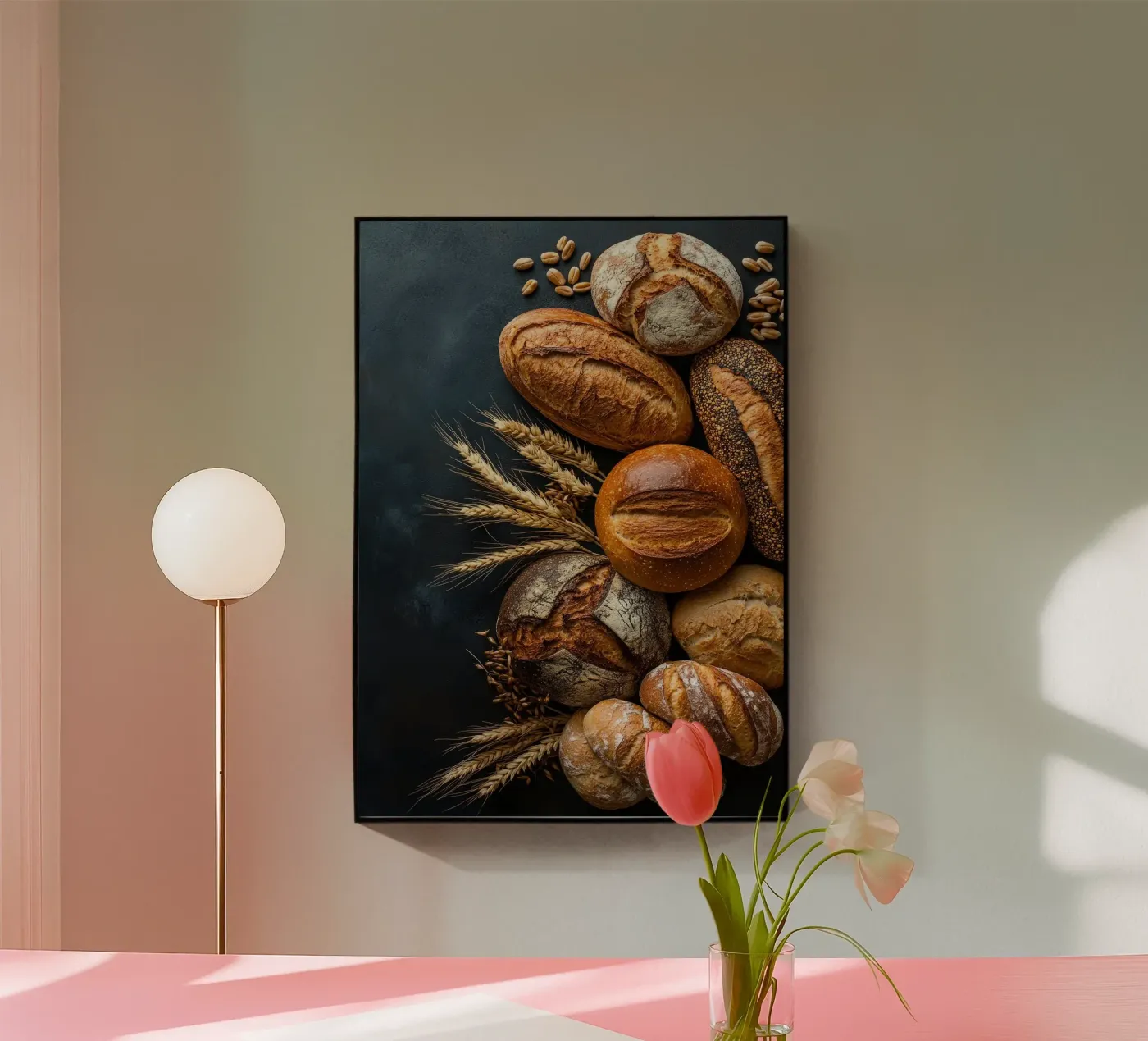 bread Acryl-Glas von Luke Yaeger