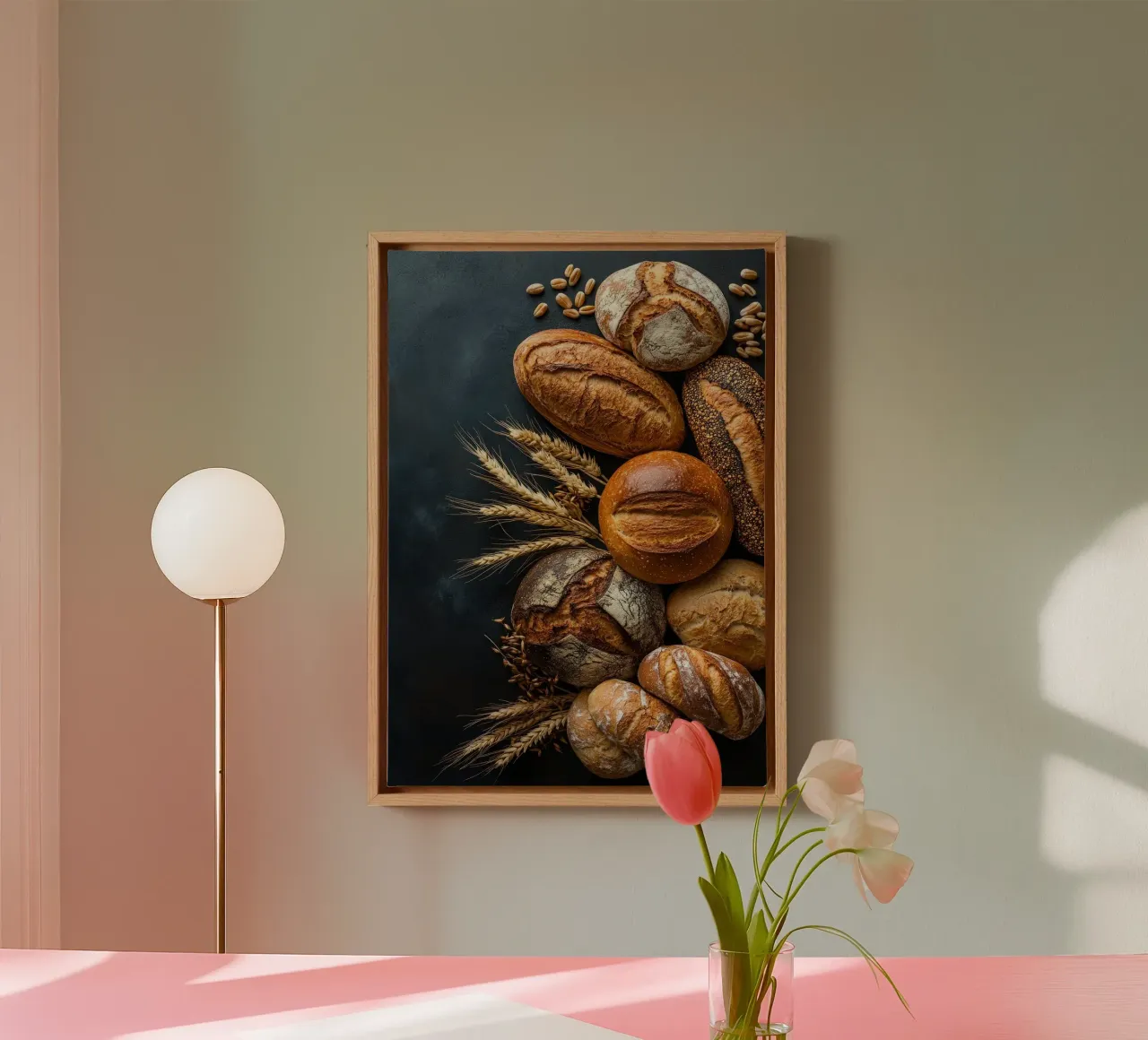 bread canvas by Luke Yaeger