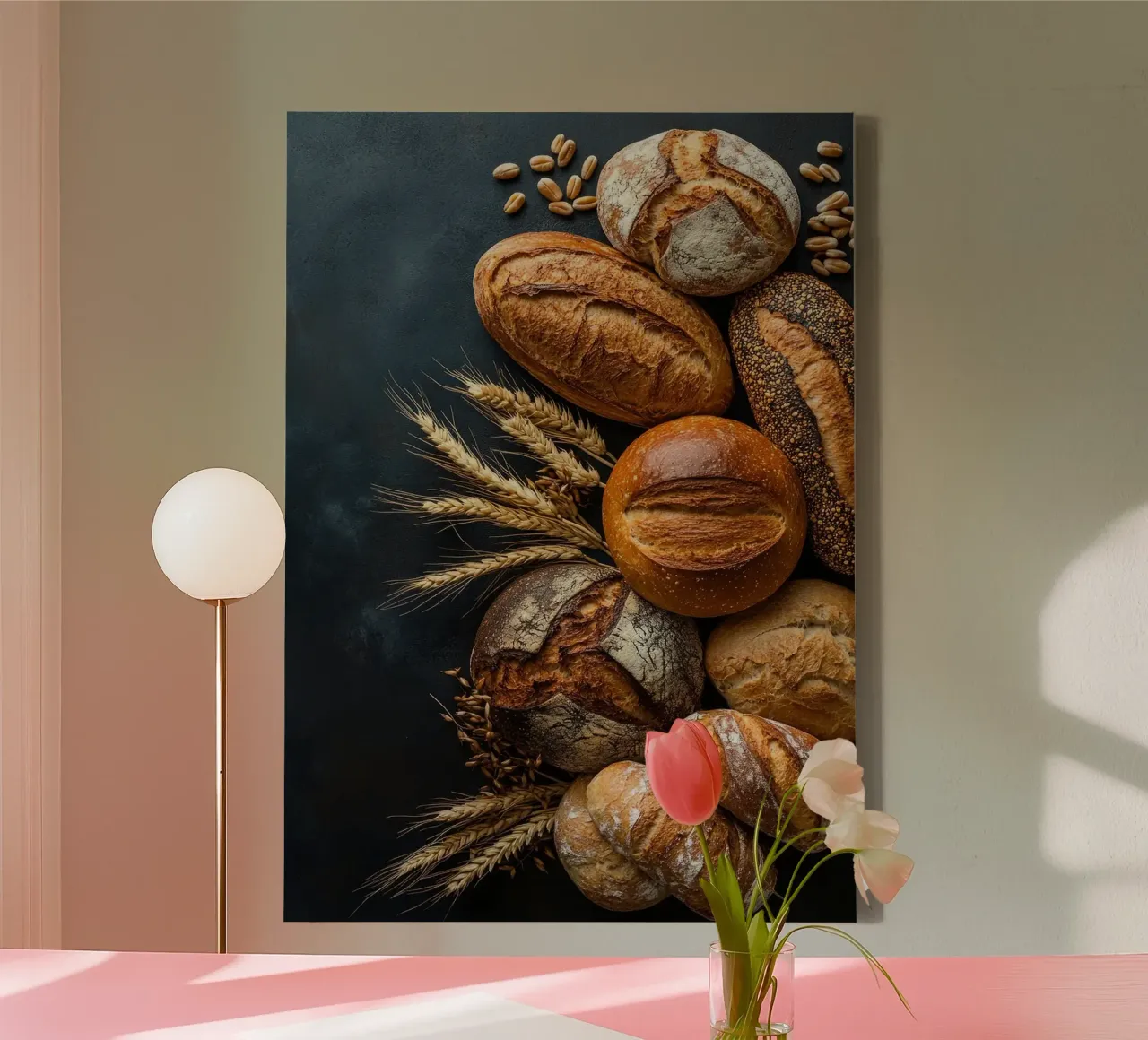 bread canvas by Luke Yaeger