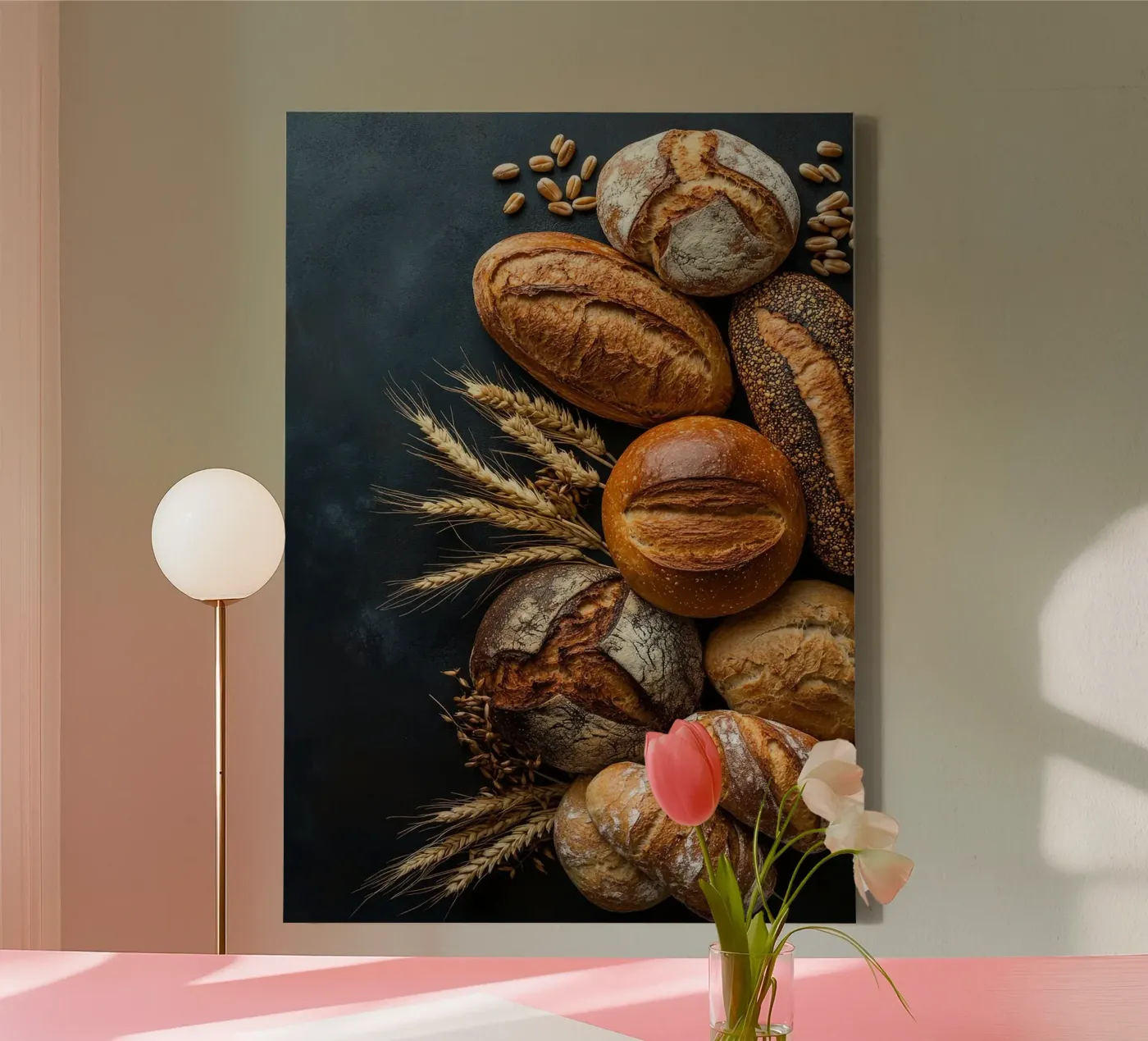 bread canvas by Luke Yaeger