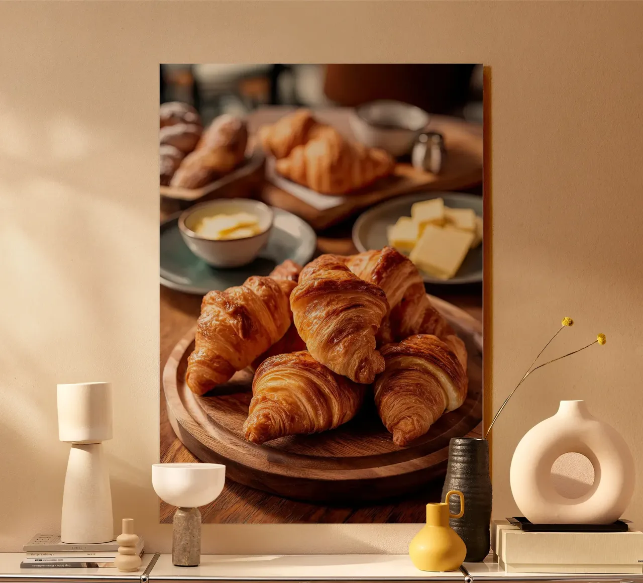 croissant plexiglass da Luke Yaeger
