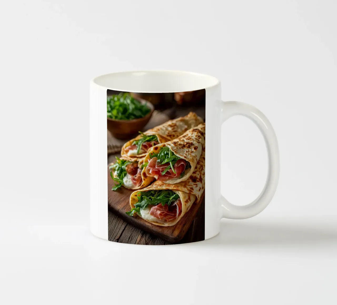 prosciutto tazza in ceramica da Luke Yaeger