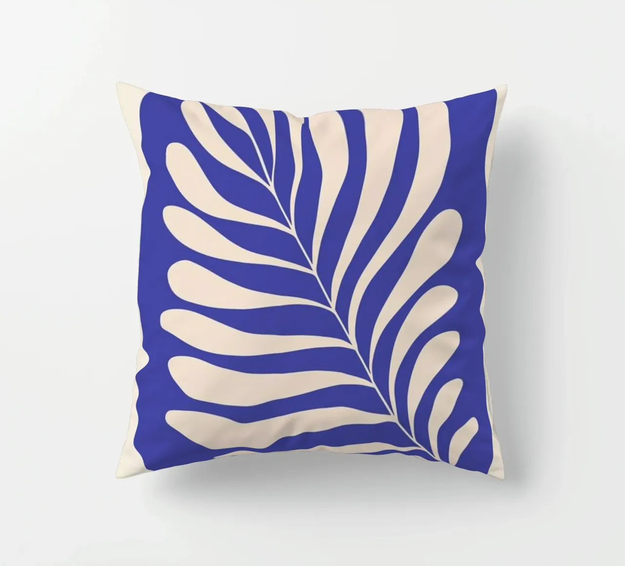 Fern in Blue cuscino da Pure