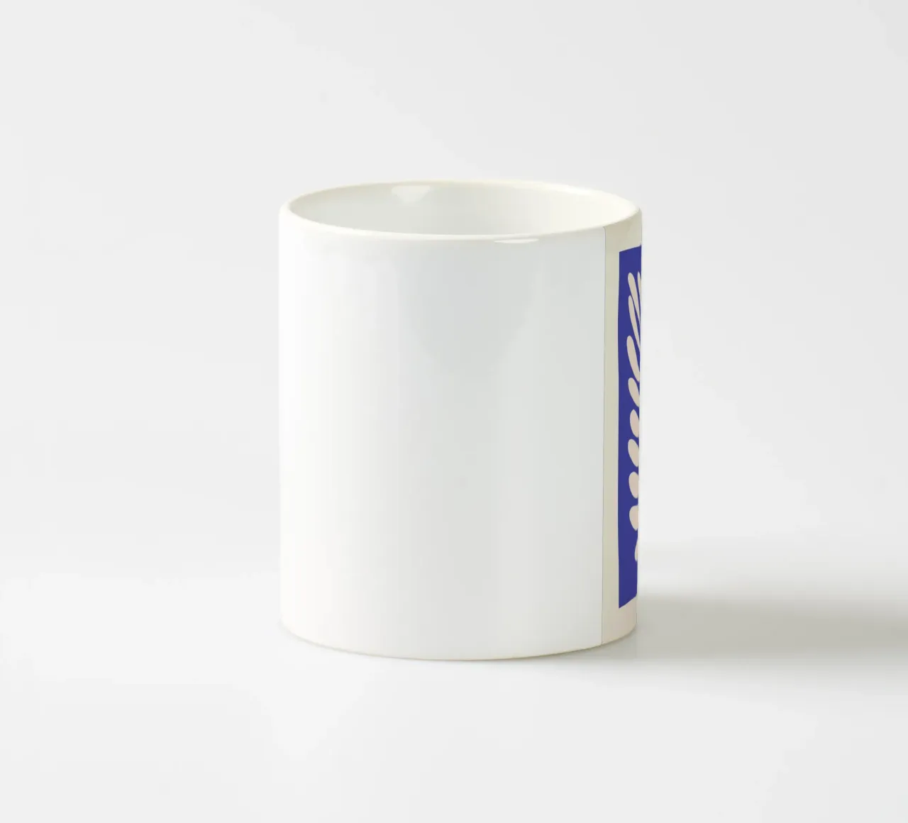 Fern in Blue tazza in ceramica da Pure