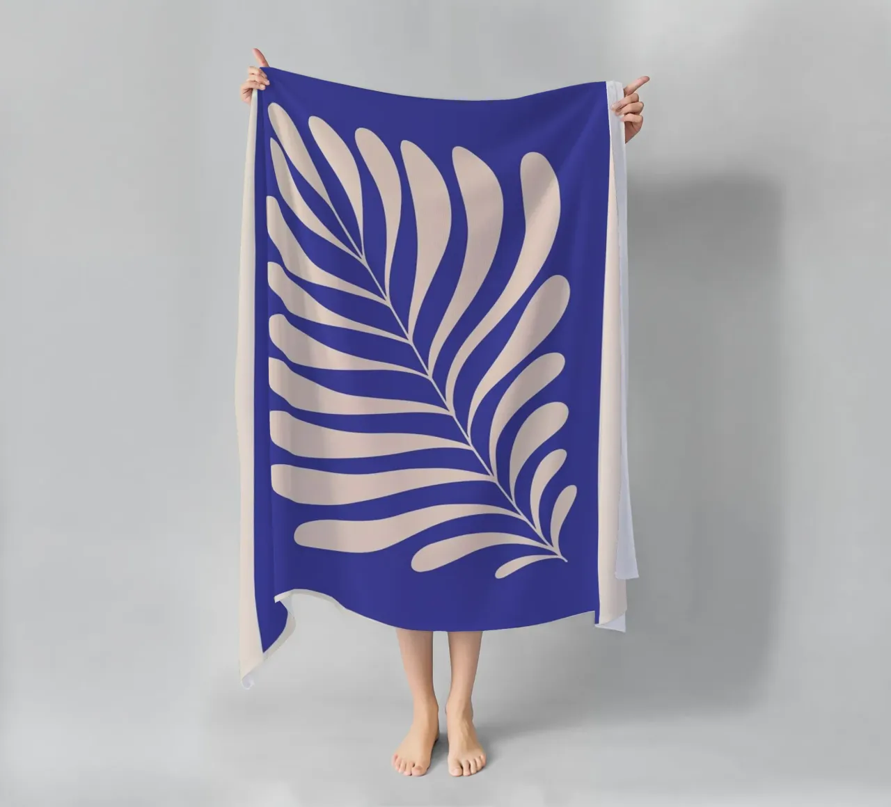 Fern in Blue telo mare da Pure