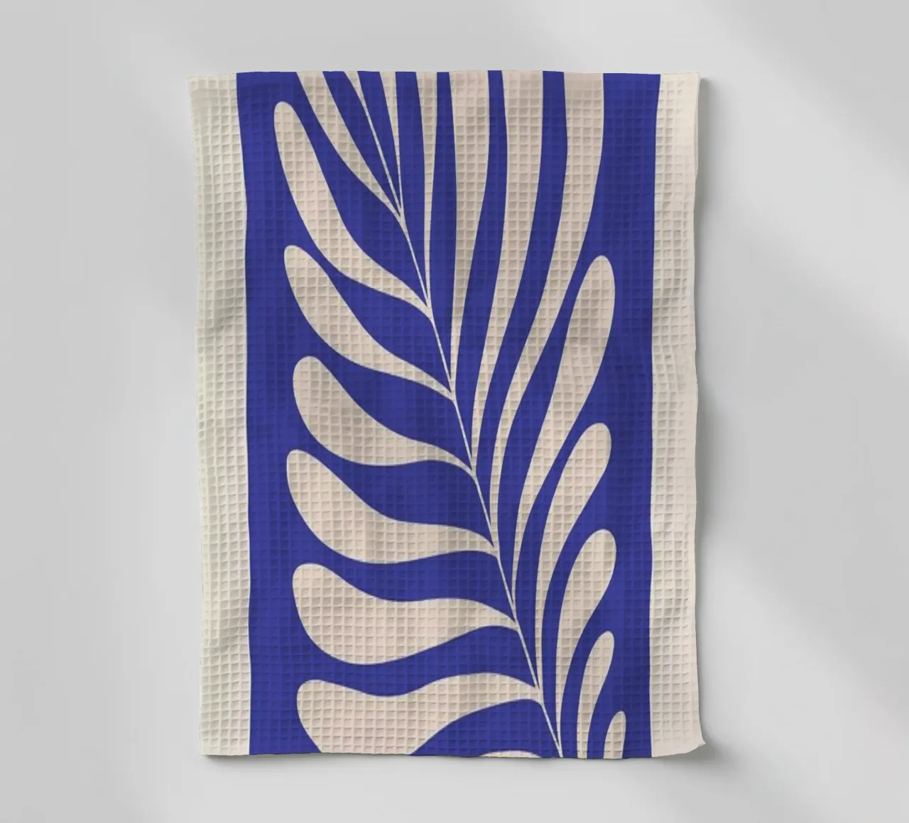 Fern in Blue canovaccio da cucina da Pure