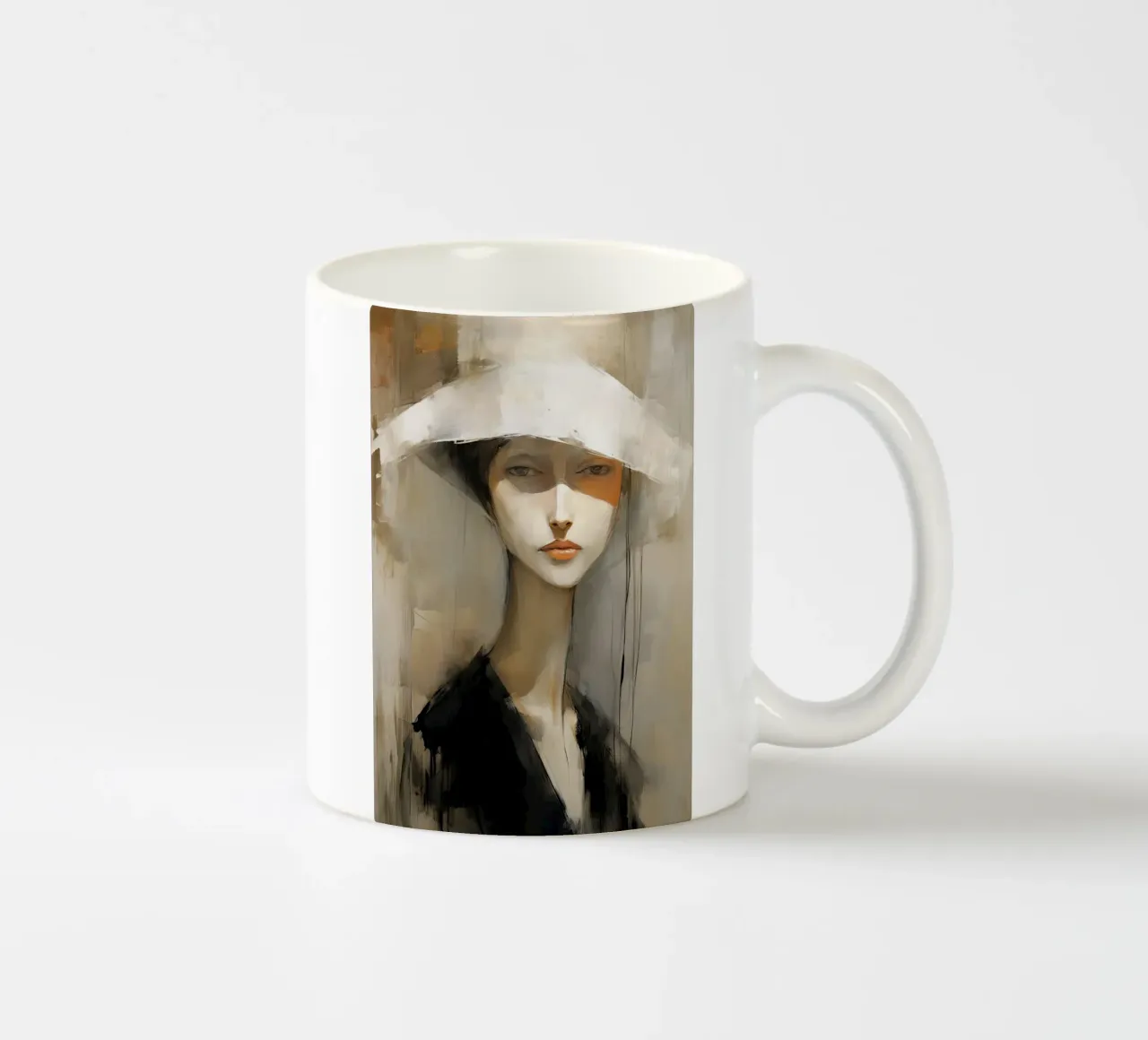 Modello astratto 6 tazza in ceramica da Imagine