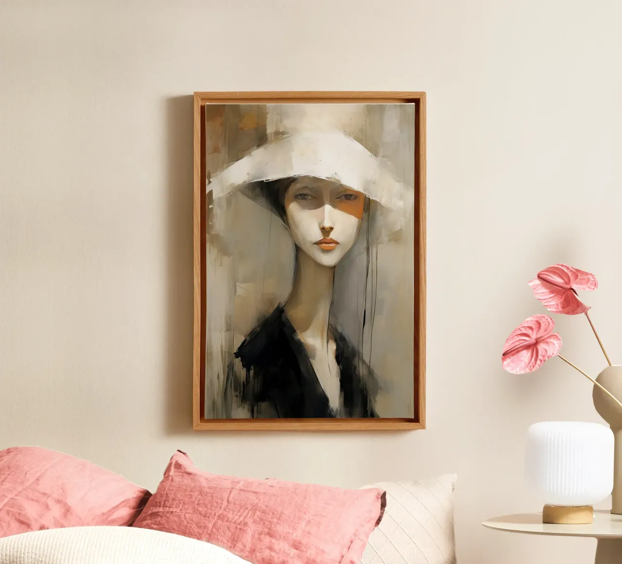 Abstract model 6 canvas by Imagine