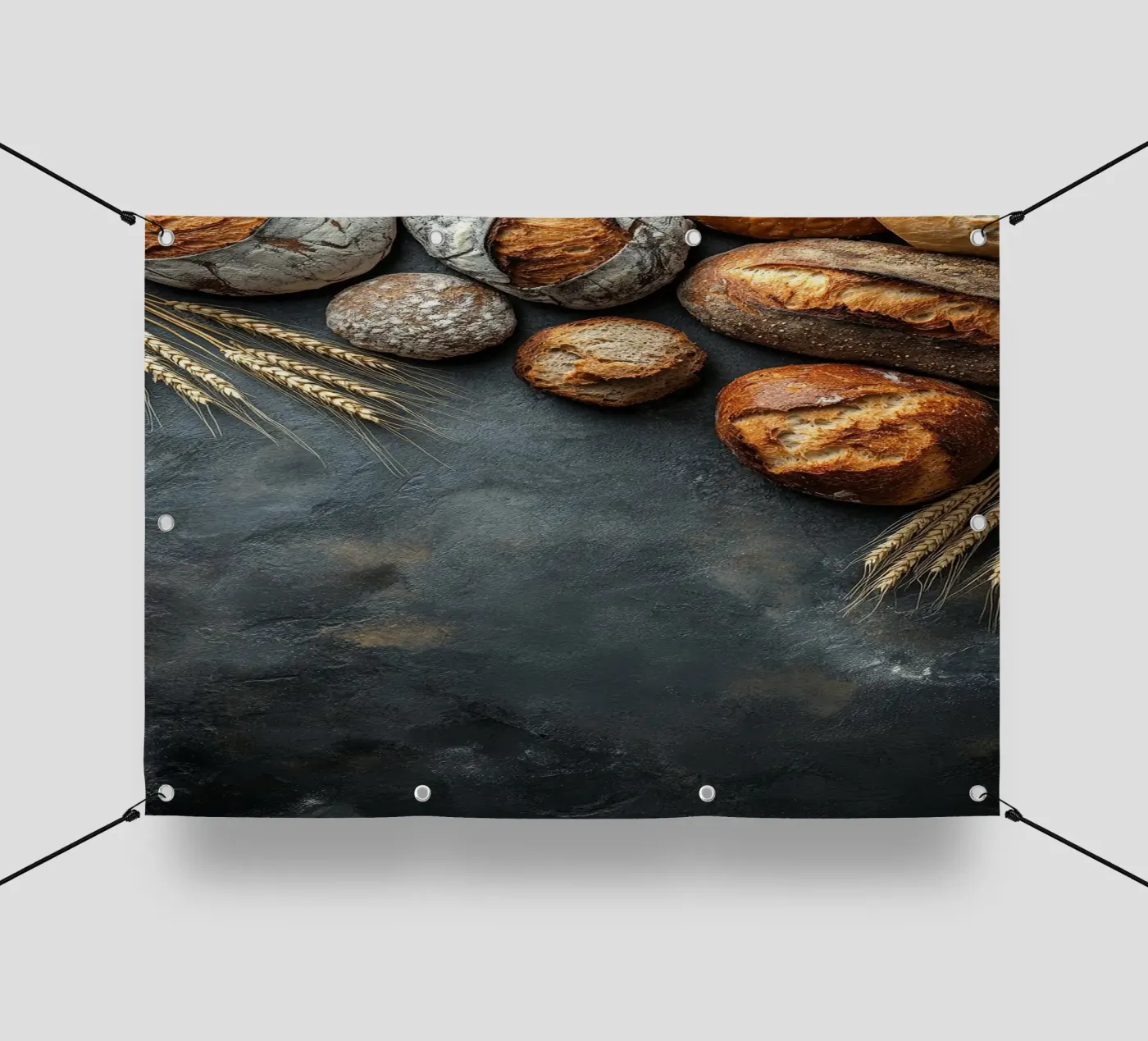 bread bâche pvc de Luke Yaeger