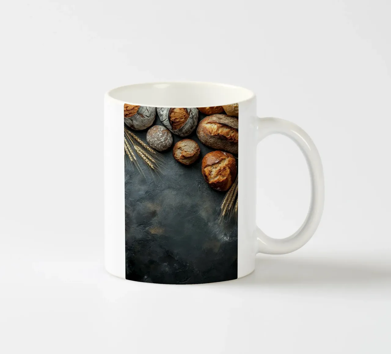 pane tazza in ceramica da Luke Yaeger