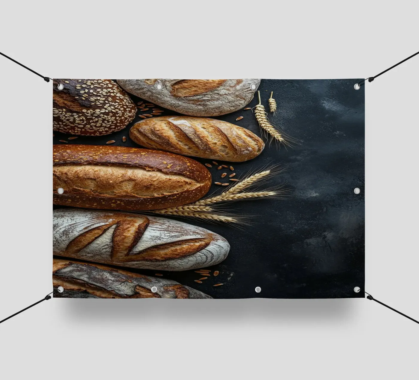 bread pvc-zeil van Luke Yaeger
