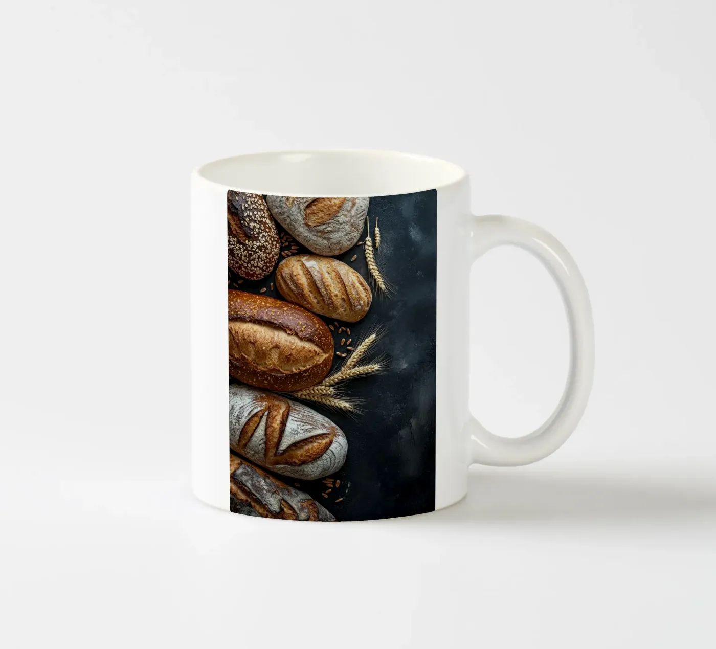 bread ceramic mug by Luke Yaeger