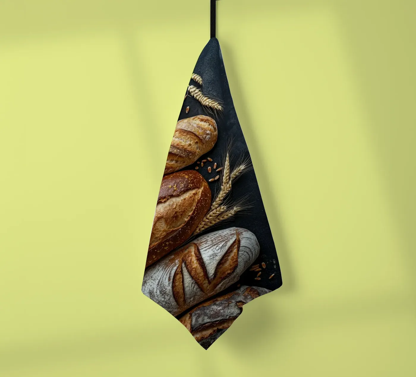 Brot Geschirrtuch von Luke Yaeger