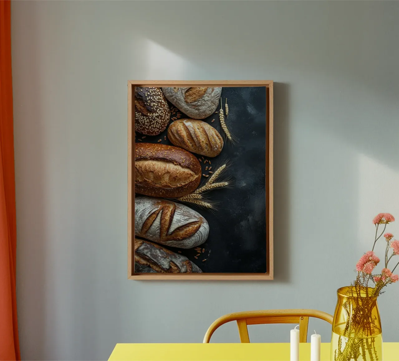bread canvas by Luke Yaeger