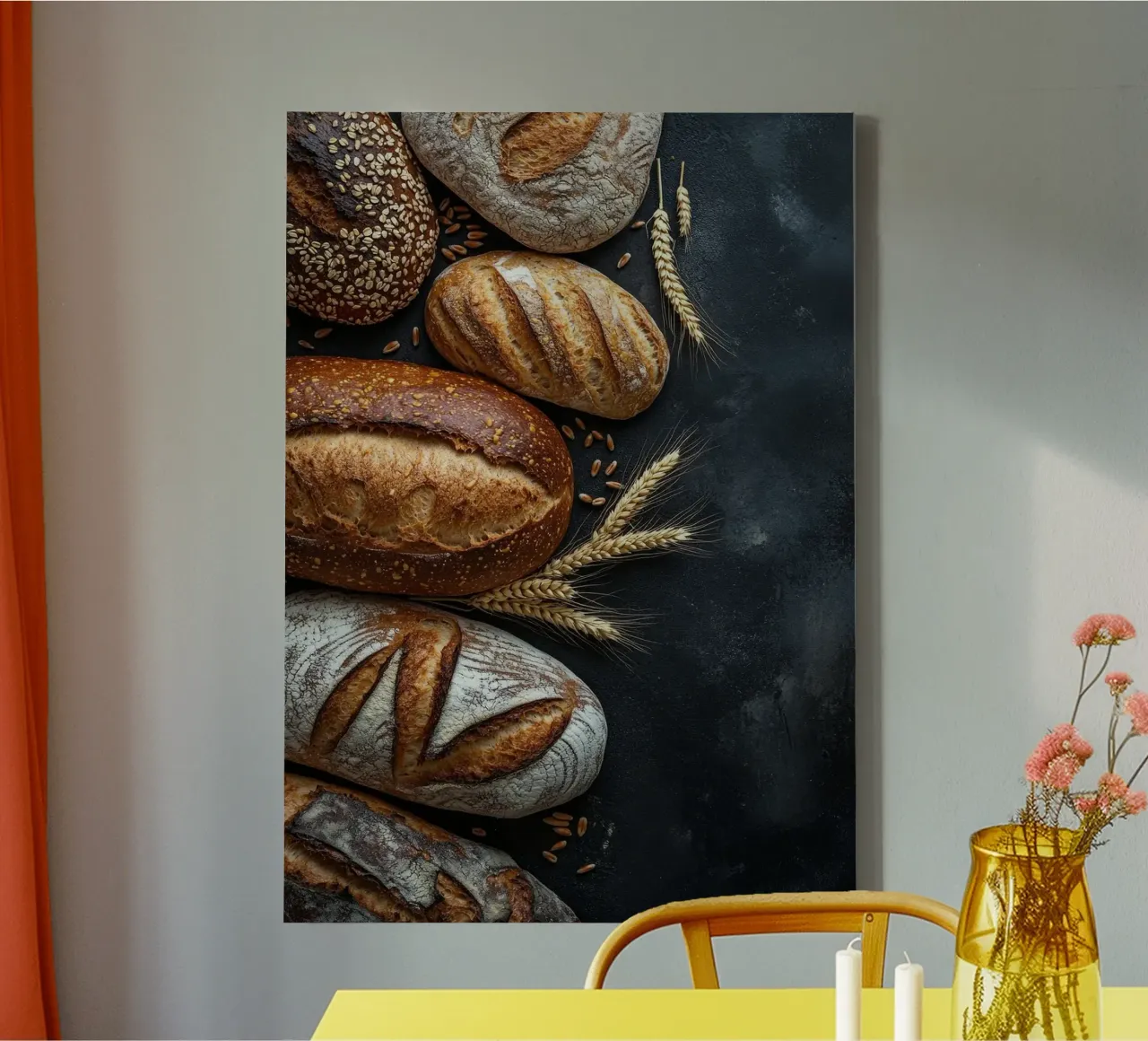 bread canvas by Luke Yaeger