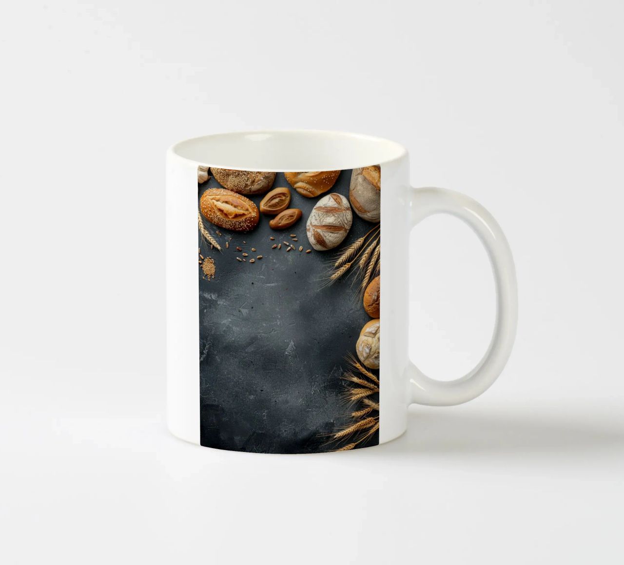 pane tazza in ceramica da Luke Yaeger