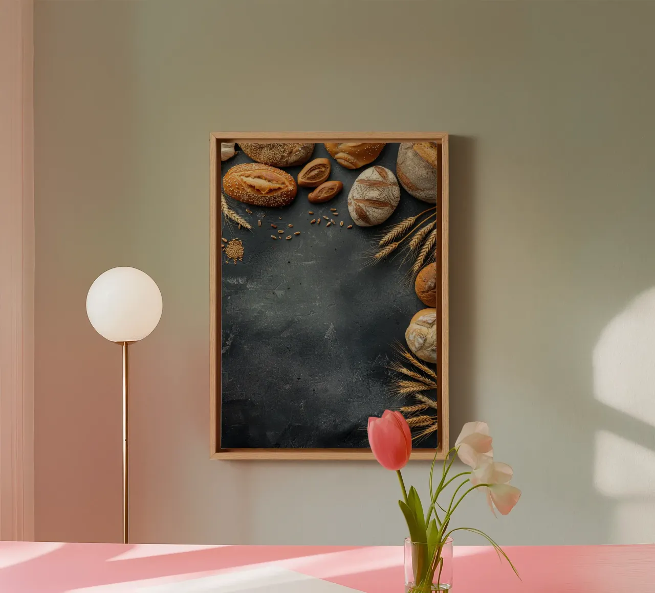 pane tela con Cornice a cassetta da Luke Yaeger