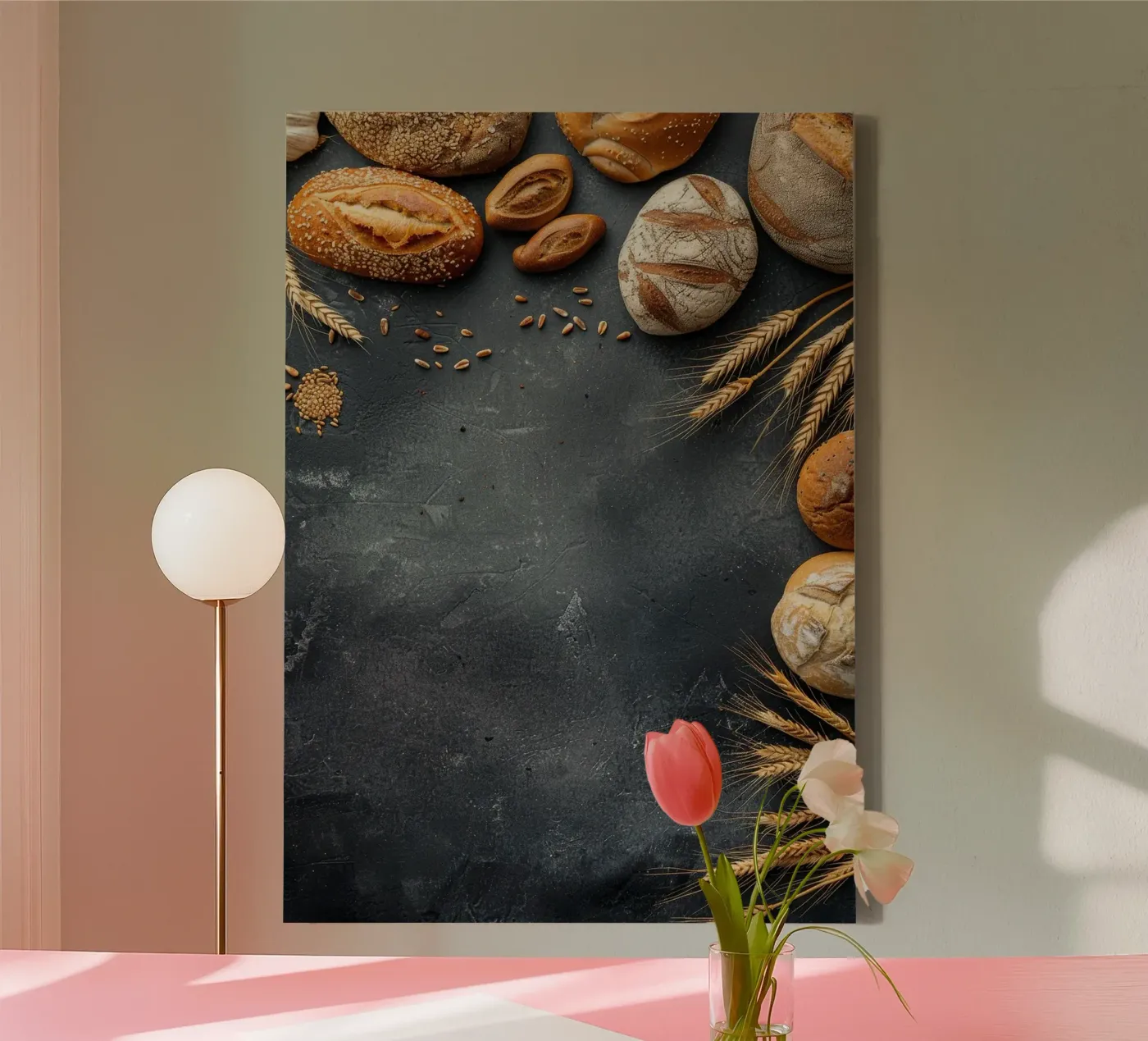 bread canvas by Luke Yaeger