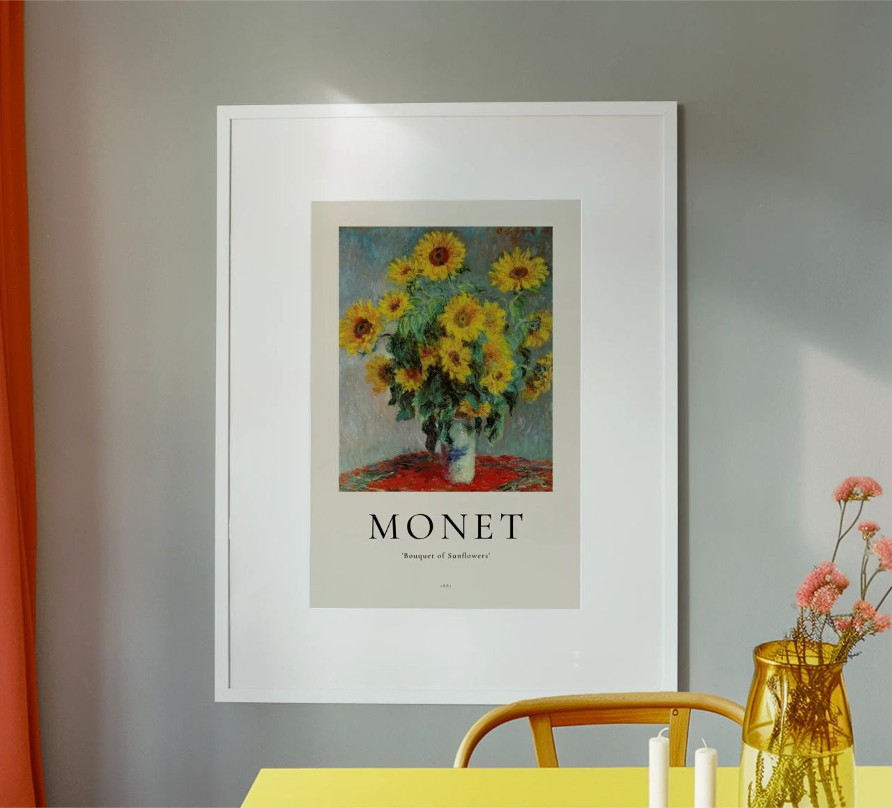 Monet - Bouquet of Sunflowers poster by ARTOTHEK