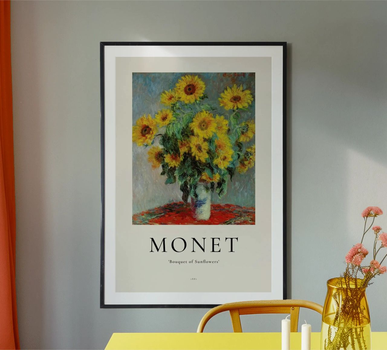 Monet - Bouquet of Sunflowers poster by ARTOTHEK