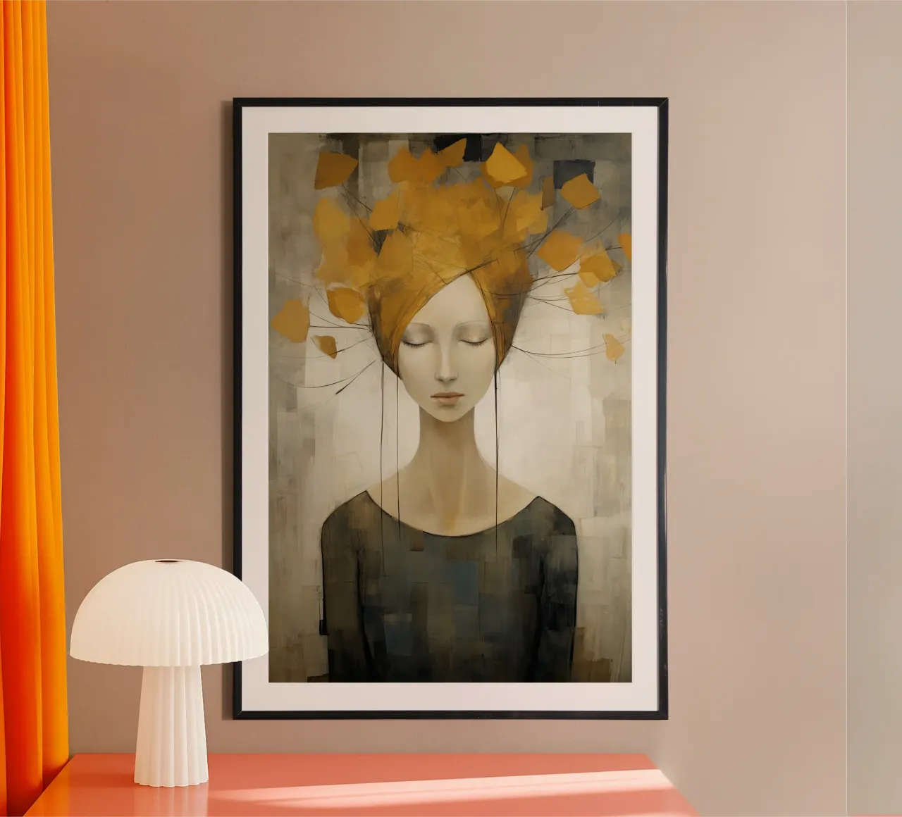 Arte da parete di Imagine poster con telaio in alluminio da Imagine