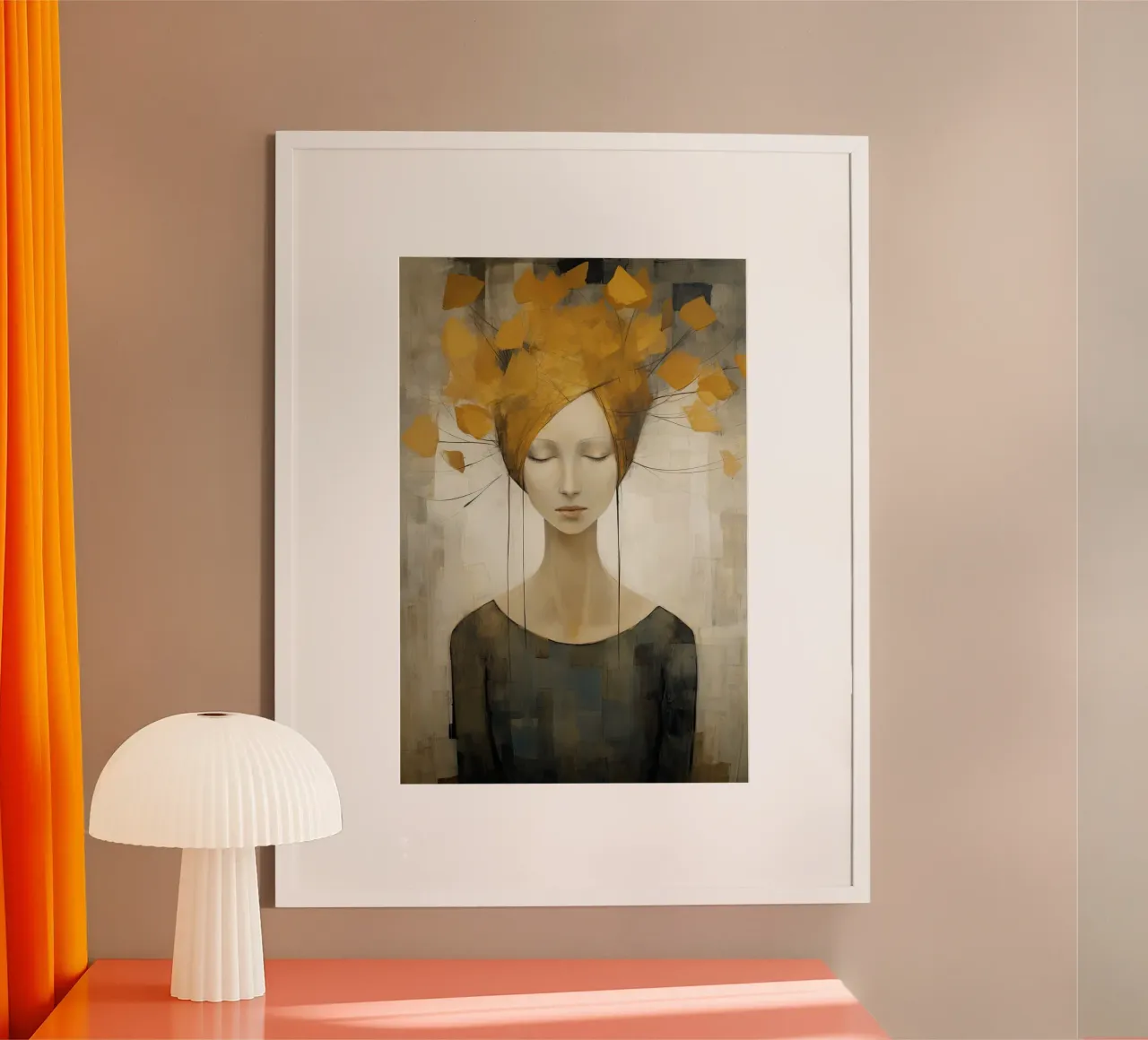 Arte da parete di Imagine poster con telaio in alluminio da Imagine