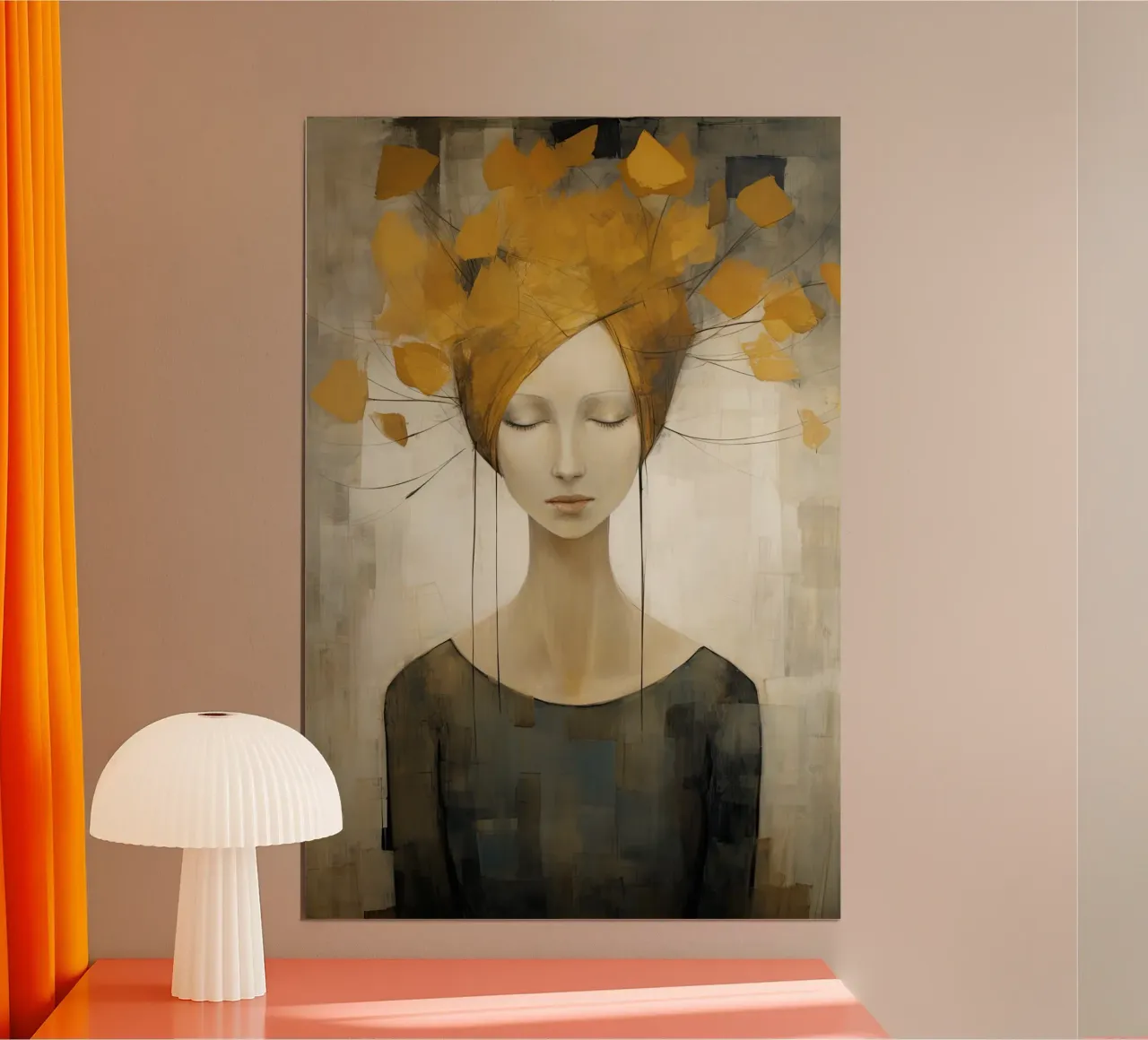 Arte da parete di Imagine poster con telaio in alluminio da Imagine
