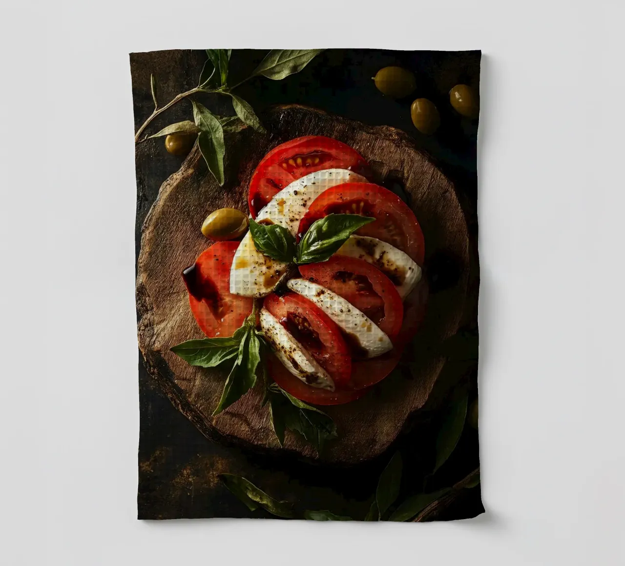 mozzarella canovaccio da cucina da Luke Yaeger