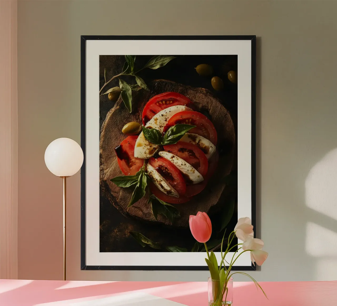 mozzarella poster da Luke Yaeger