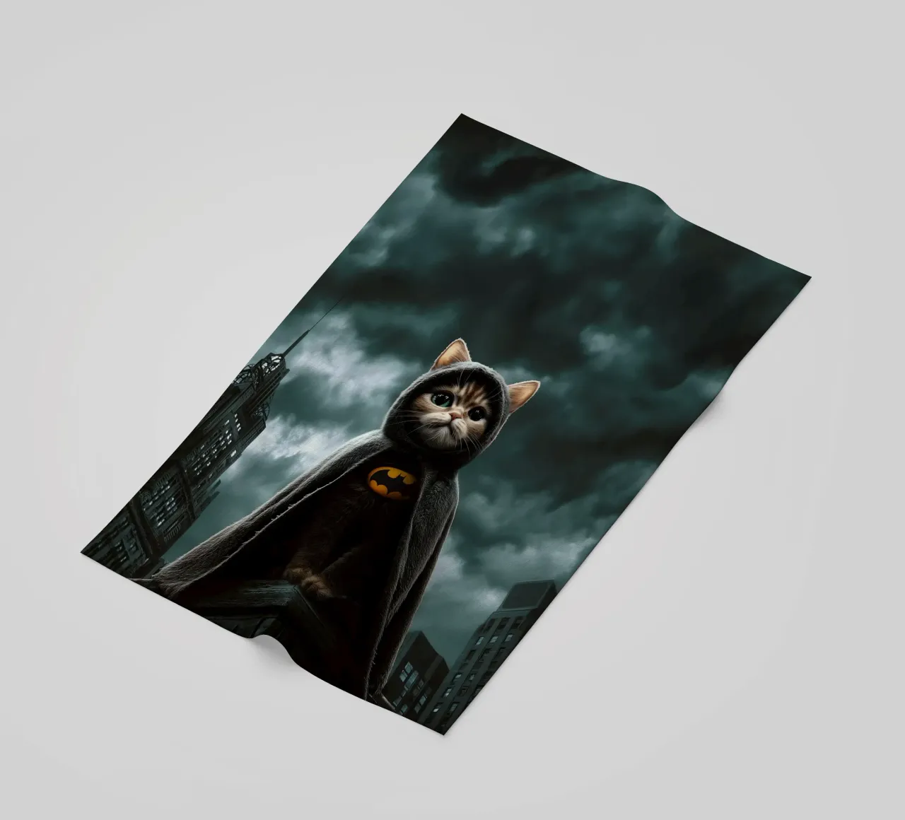 I am a Cat Batman Nr. 03 telo mare da lazydaypaper