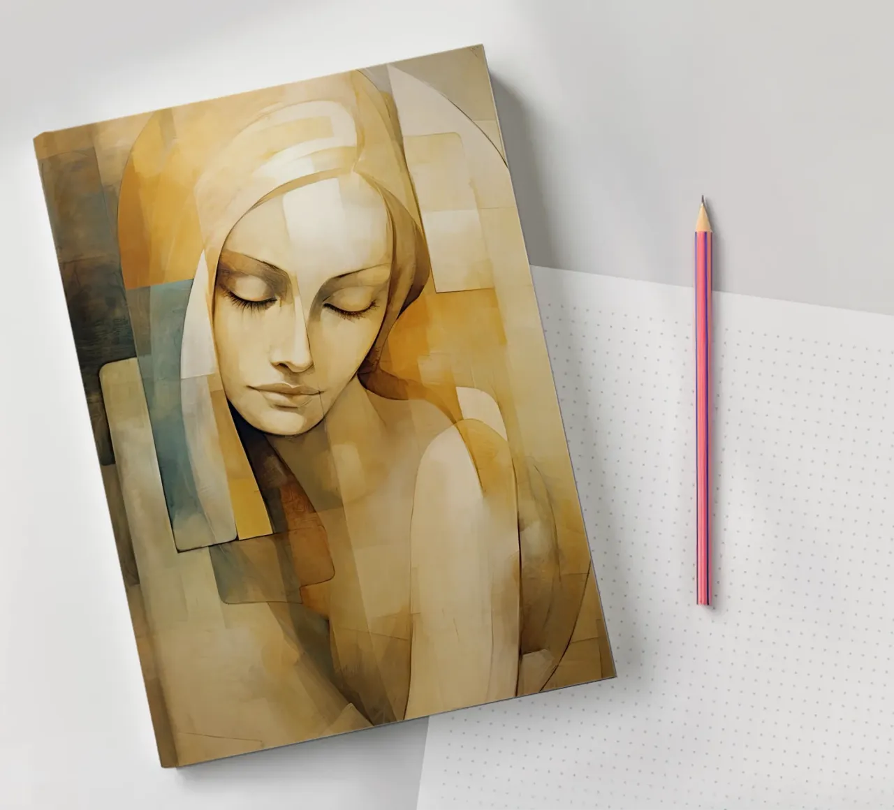 Abstract model 4 notebook by Imagine
